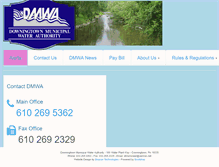 Tablet Screenshot of dtownwater.com